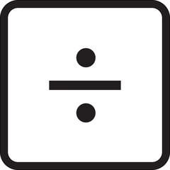 12 math symbols icons. outline thin line icons such as plus, square root, math, infinity, divide, brackets, isolated on transparent background