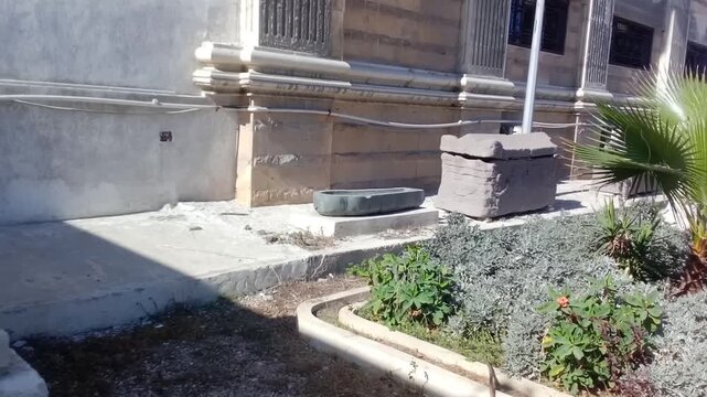 The Ancient Cemetery of Shatby (Chatby) is located in Chatby, Alexandria, Egypt. Perhaps it was customised for one big family. It was expanded later. It dates back to the third century BC.