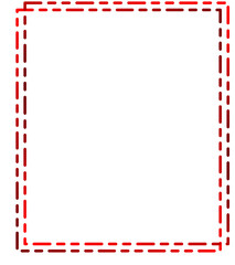 Obraz premium Frame for design, line and dot combination