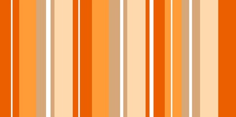 Seamless bright striped pattern in orange and beige colors  for decor, interior, gift paper, cards, decorations. Illustration