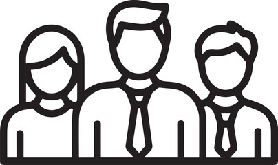 Team of Professionals Icon