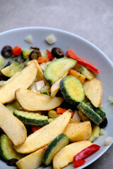 Frozen vegetables. healthy food. kitchen