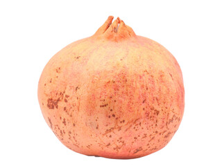 Fototapeta premium Whole Fresh Pomegranate Fruit Isolated on Transparent Background