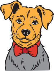 illustration of a dog