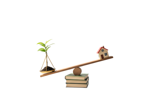 illustration of a stack of books and a glass of juice