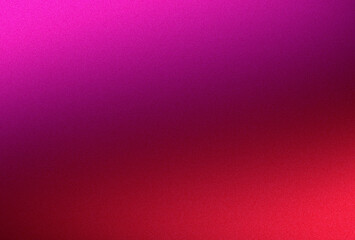 Vibrant Pink Red Gradient Background Grainy Poster Cover Backdrop.