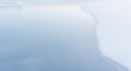 Abstract Blue and White Gradient Background.