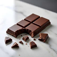 chocolate, sweet, food, candy, dessert, brown, dark, milk, white, cocoa, isolated, snack, delicious, block, sugar, piece, broken, tasty, black, chocolates, gourmet, pieces, ingredient