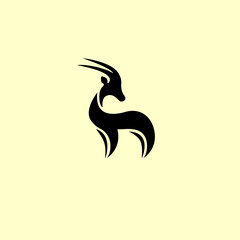 the antelope silhouette logo.eps