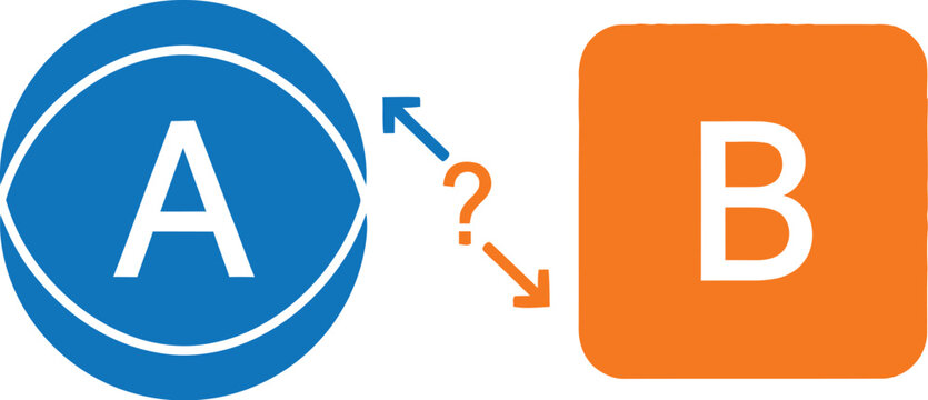 Questioning the connection between two distinct concepts or ideas