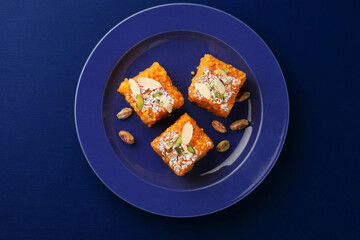 Moti Pak or Motichur barfi/motichoor burfi is a popular indian sweet 