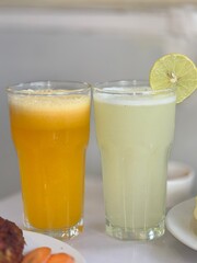 fresh fruit juice