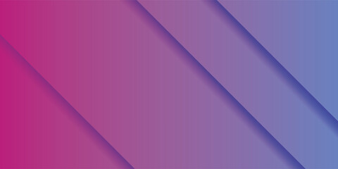 Sleek abstract background with diagonal layers soft shadows and a vibrant pink to blue gradient.