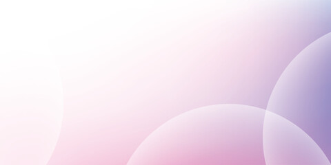 Soft Gradient Background with Overlapping Circles in Pastel Colors.