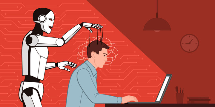 AI system manipulating human behavior and mind