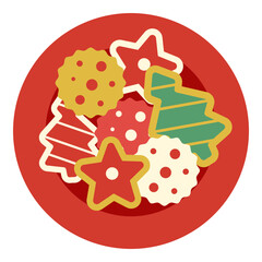 This cookies illustration is suitable for Christmas Event.