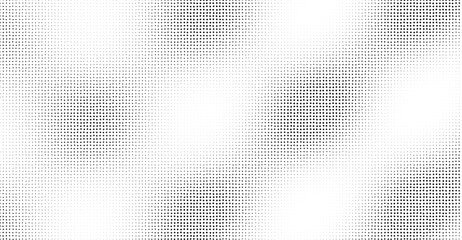 Monochrome Dot Halftone Pattern Background with Gradient Effect