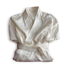 Elegant silk robe for luxurious spa days and relaxing self care moments