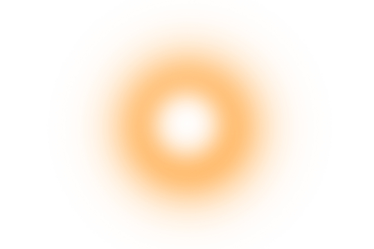 Sun with bright orange and yellow glow - Powered by Adobe