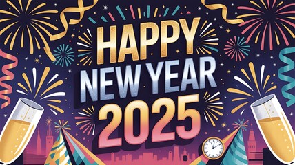 new year background with beer