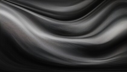 Fototapeta premium dark gray horizontal motion blur background n soft wave texture