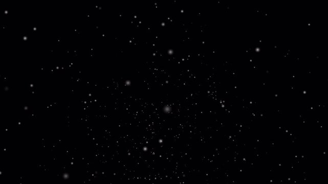 Animation of snow falling straight downward with a transparent alpha channel, ideal for winter overlays, seasonal visuals, and atmospheric cold-weather compositions.