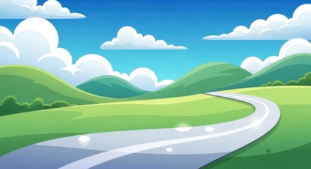 Obraz premium Simple Vector Background Concept