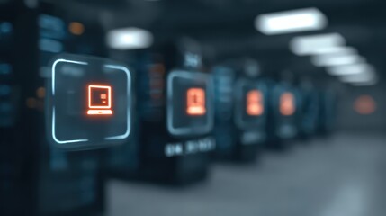 The server is handling a critical computing task while monitoring the database during an important event, allowing programming tests to run efficiently