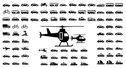 vector illustration of airplane