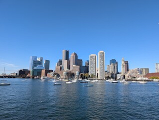 Obraz premium Boston skyline