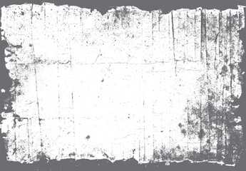 Obraz premium Distressed grey and white textured background with cracks and speckles grunge dirty