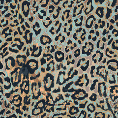 Realistic Vector, Leopard, Jaguars Dots Animal Skin Seamless Pattern New Style, Elegant Shapes, Realistic Texture, Hand Drawn dot shapes, wild life, all over print with neon and muted colors, fashion.