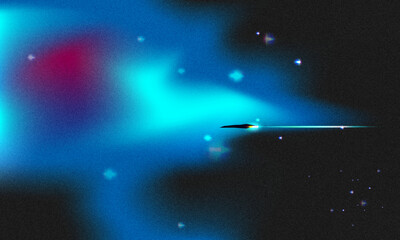 space theme abstract grainy gradient background