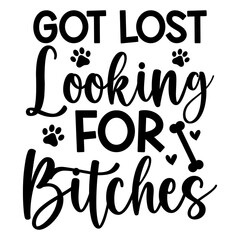 Got lost looking for bitches