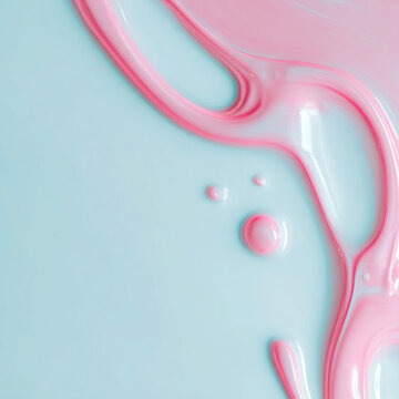 nail polish on white background