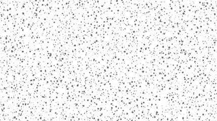 Speckled grey dots scattered randomly across a clean white background creating a subtle textured pattern
