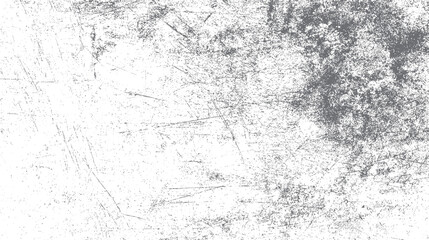 Fototapeta premium White background with distressed gray grunge texture and scratches for overlay effects and vintage design