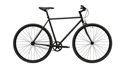 vintage bicycle isolated on white