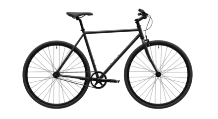 vintage bicycle isolated on white