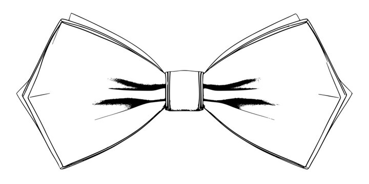 Elegant Bowtie - timeless symbol sophistication style. | Clean, isolated vector art for creative projects.