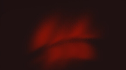 Abstract red textured background with grainy gradient effect and blurred dark edges