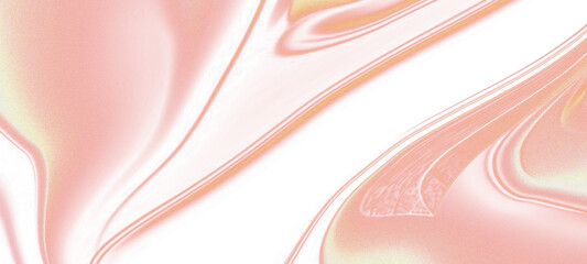 Abstract red and orange flowing lines with dynamic energy design on transparent background