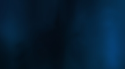 Dark Blue Gradient Texture Background with Light Effects and Grainy Surface