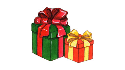red gift box