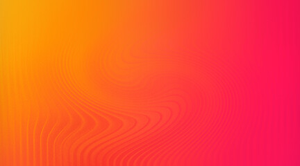 Orange and Pink Gradient Swirl, Abstract Blurred Background, Textured Ripple Pattern