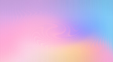 Pastel Gradient with Grain Texture, Soft Blurs of Pink, Blue, Purple, and Yellow