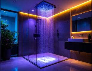 modern bathroom interior