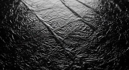 Abstract black and white textured background with diagonal lines