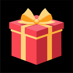 navidad, regalo, box, navida, caja, caja de regalo,  cumpleaños, cinta, actualidad, arco, celebraciones, vacaciones, imprevisto, aniversario, 3d, embalaje, decoraciones, aislada, rojo, valentín