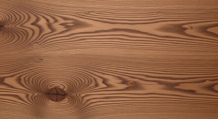 Close up of warm toned wood grain with prominent knots